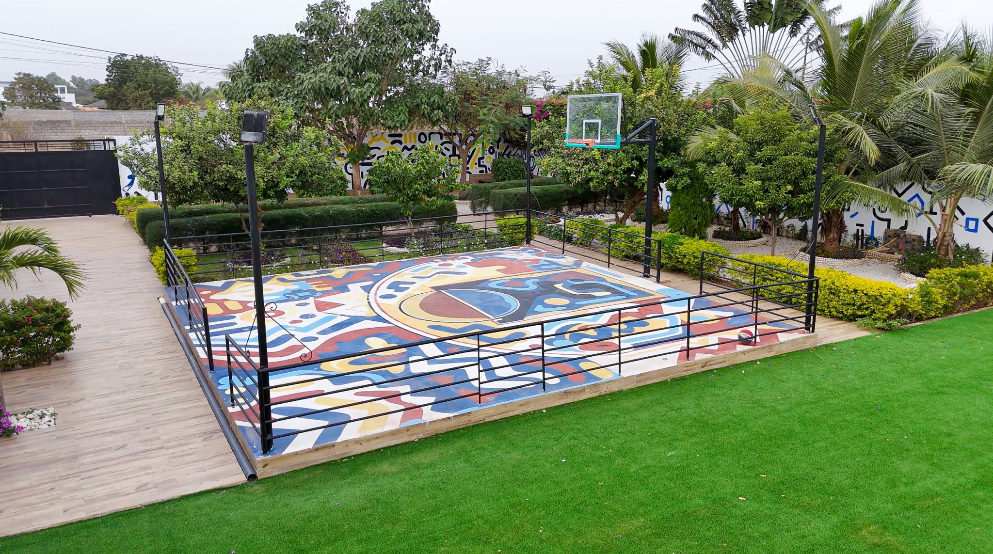 Terrain de Basket